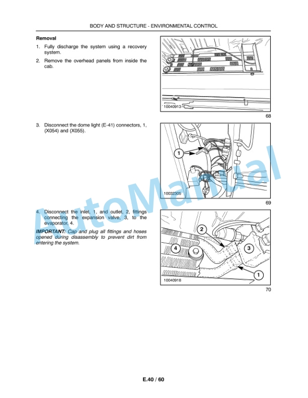 New Holland H9870, H9880 Bale Wagon Repair Manual 84175495-5