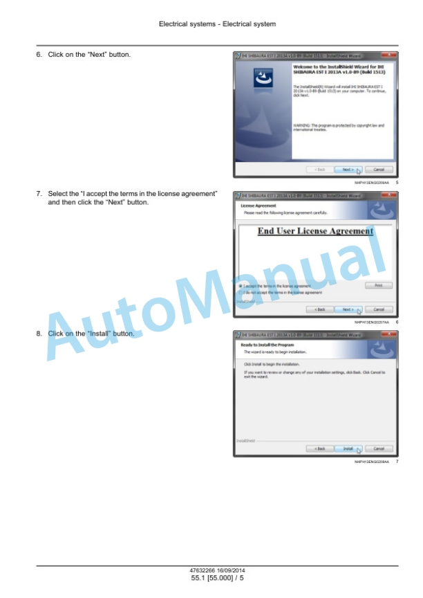 New Holland ISM Tier 4 Engine Service Manual 47632266-4