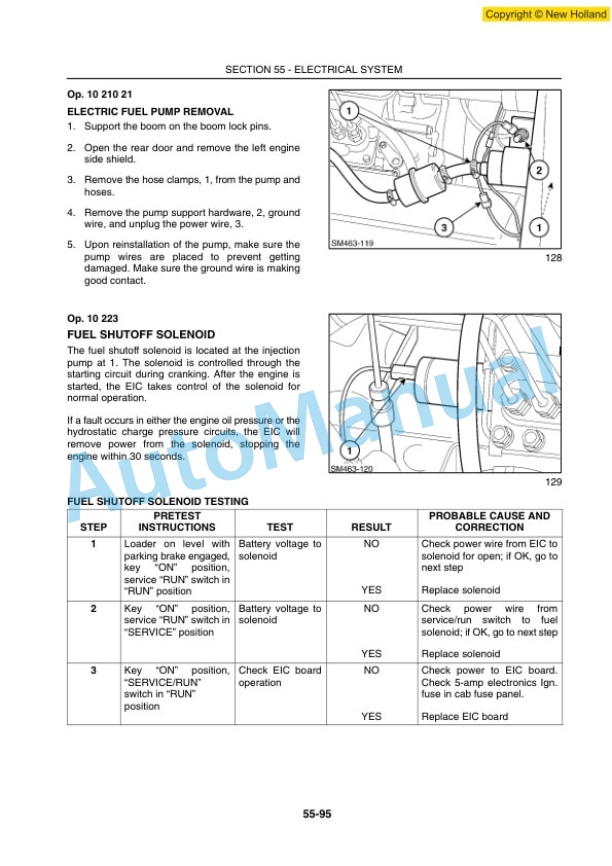 New Holland L140, L150 Skid Steer Loader Repair Manual 87634743NA-5