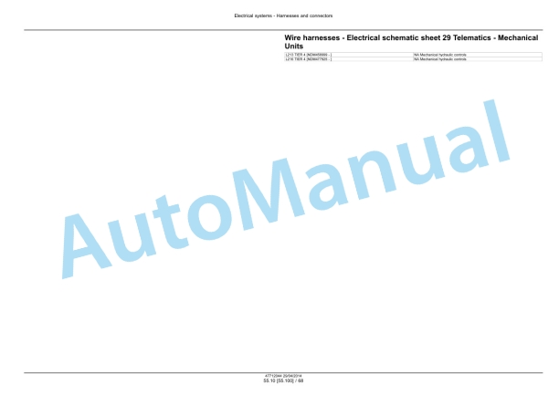 New Holland L213, L216 Tier 4B Final 200 Series Skid Steer Loader Service Manual 47720732-2