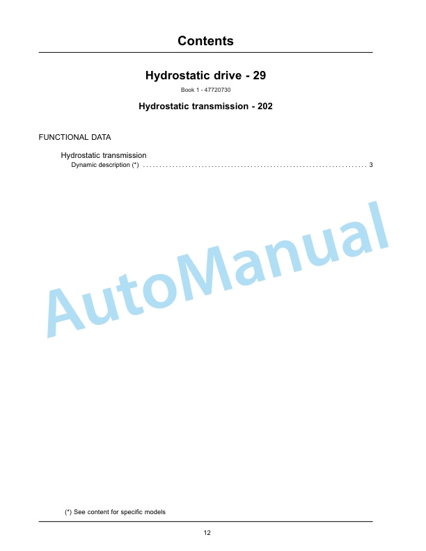 New Holland L213, L216 Tier 4B Final 200 Series Skid Steer Loader Service Manual 47720735-2