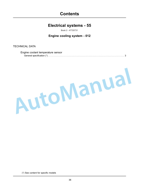 New Holland L213, L216 Tier 4B Final 200 Series Skid Steer Loader Service Manual 47720735-4