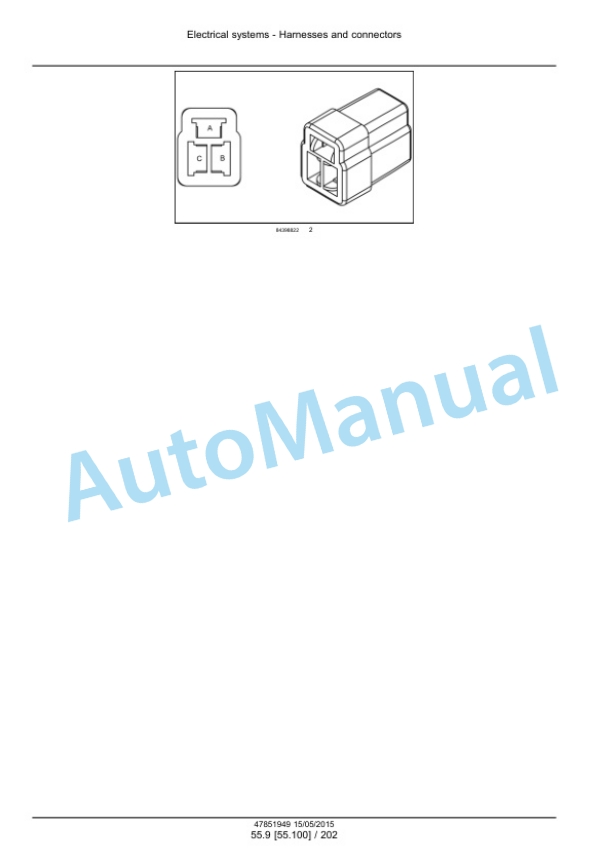 New Holland L218, L220 Tier 4B Final 200 Series Skid Steer Loader Service Manual 47888413-2
