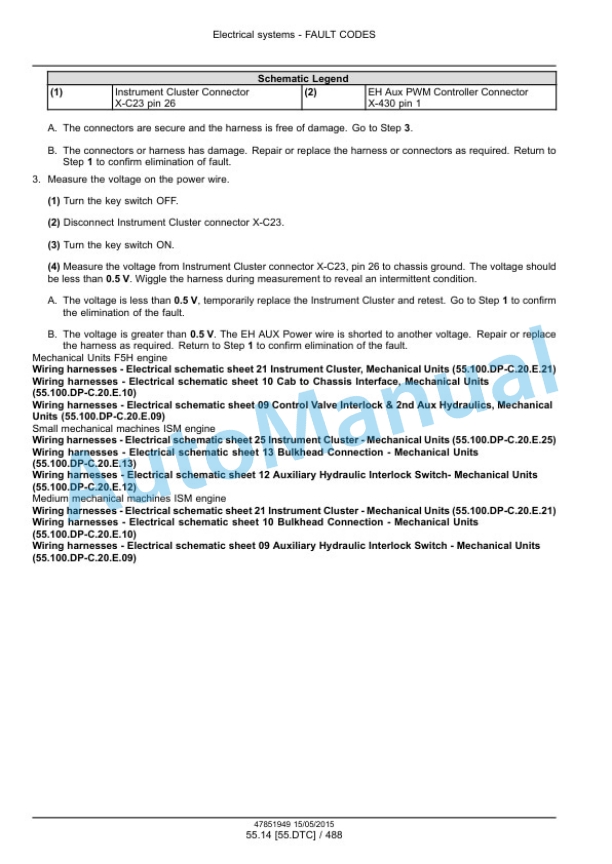 New Holland L218, L220 Tier 4B Final 200 Series Skid Steer Loader Service Manual 47888416-3