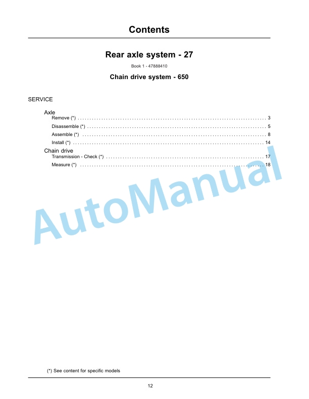 New Holland L218, L220 Tier 4B Final 200 Series Skid Steer Loader Service Manual 47888417-2