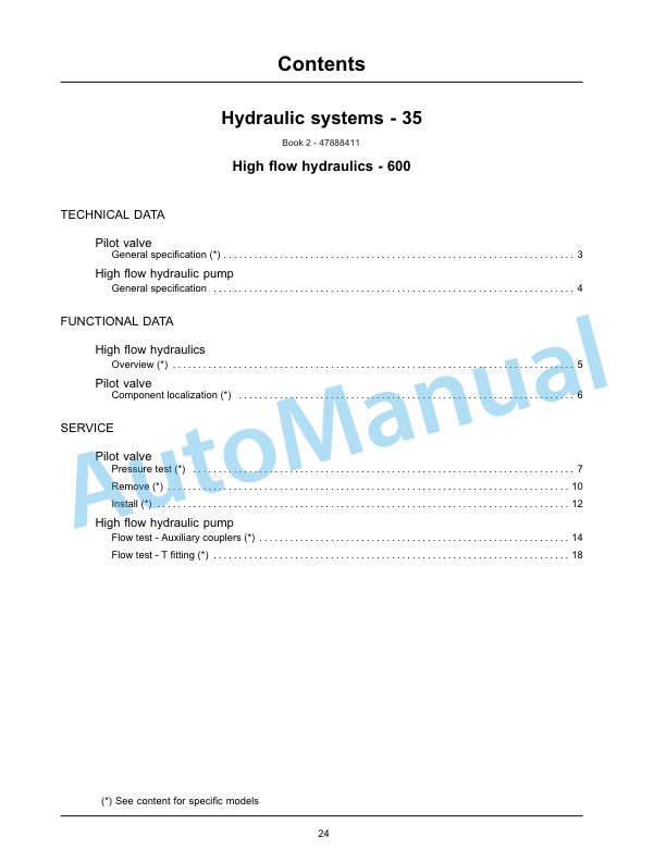 New Holland L218, L220 Tier 4B Final 200 Series Skid Steer Loader Service Manual 47888417-3
