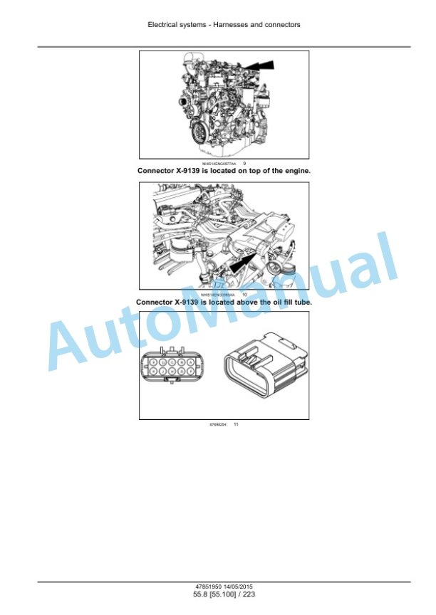 New Holland L221, L228 Tier 4B Final 200 Series Skid Steer Loader - C227, C232 Tier 4B Final 200 Series Compact Track Loader Service Manual 47888423-2