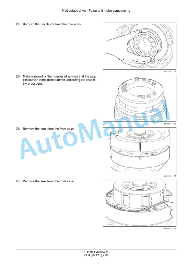 New Holland L223, L225, L230 Tier 4A 200 Series Skid Steer Loader - C232, C238 Tier 4A 200 Series Compact Track Loader Service Manual 47720768-4