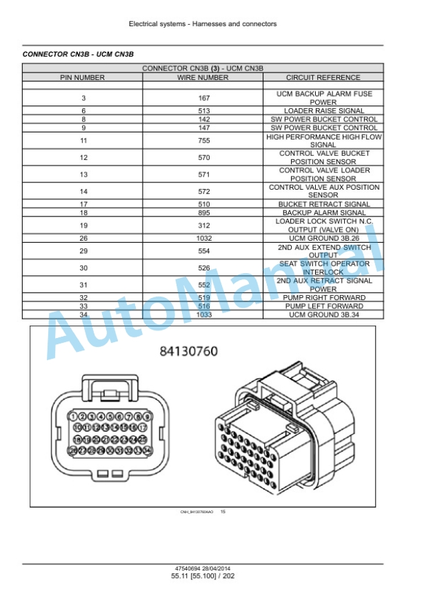 New Holland L223, L225, L230 Tier 4A 200 Series Skid Steer Loader - C232, C238 Tier 4A 200 Series Compact Track Loader Service Manual 47720771-4