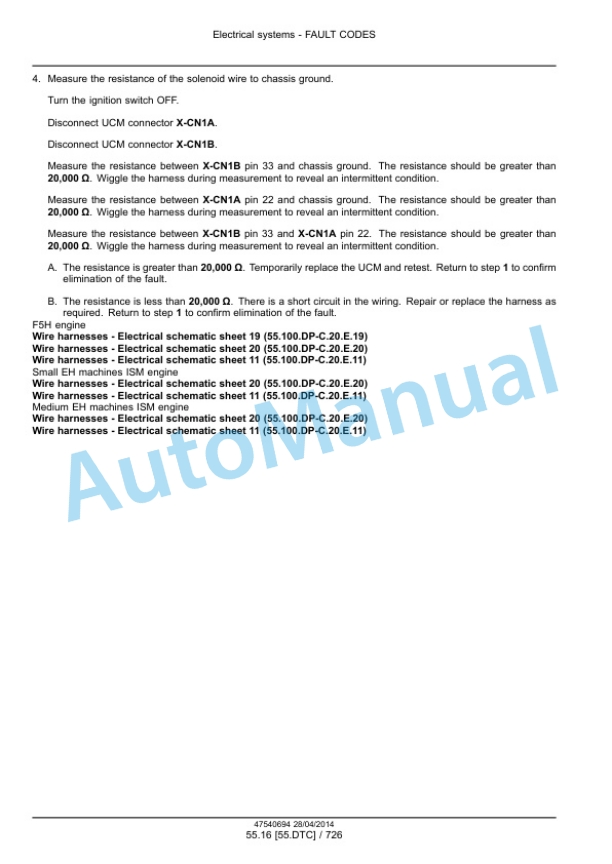 New Holland L223, L225, L230 Tier 4A 200 Series Skid Steer Loader - C232, C238 Tier 4A 200 Series Compact Track Loader Service Manual 47720774-4