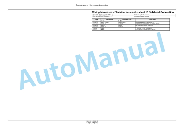 New Holland L230 Tier 4B Final 200 Series Skid Steer Loader - C238 Tier 4B Final 200 Series Compact Track Loader Service Manual 47899778-3