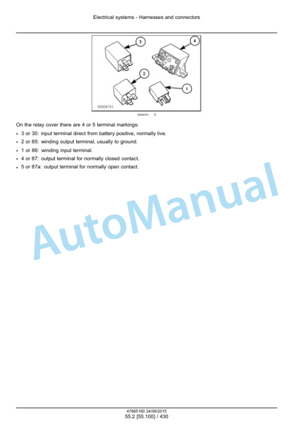 New Holland L230 Tier 4B Final 200 Series Skid Steer Loader - C238 Tier 4B Final 200 Series Compact Track Loader Service Manual 47899779-5