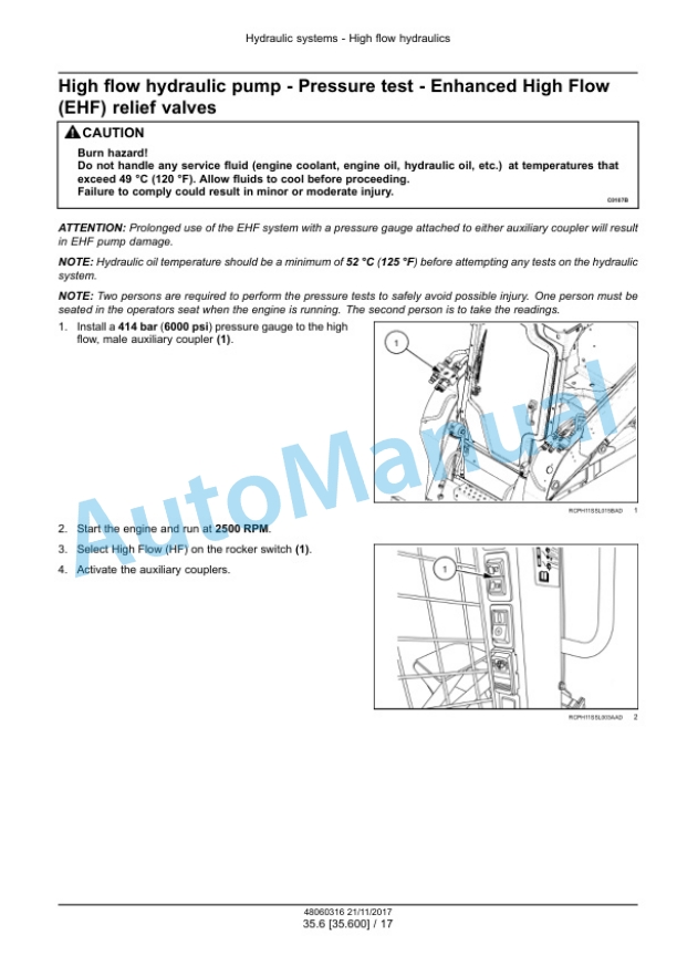 Alternative view of New Holland L234 Tier 4B Final 200 Series Skid Steer Loader - C234, C238 Tier 4B Final 200 Series Compact Track Loader Service Manual 48060316