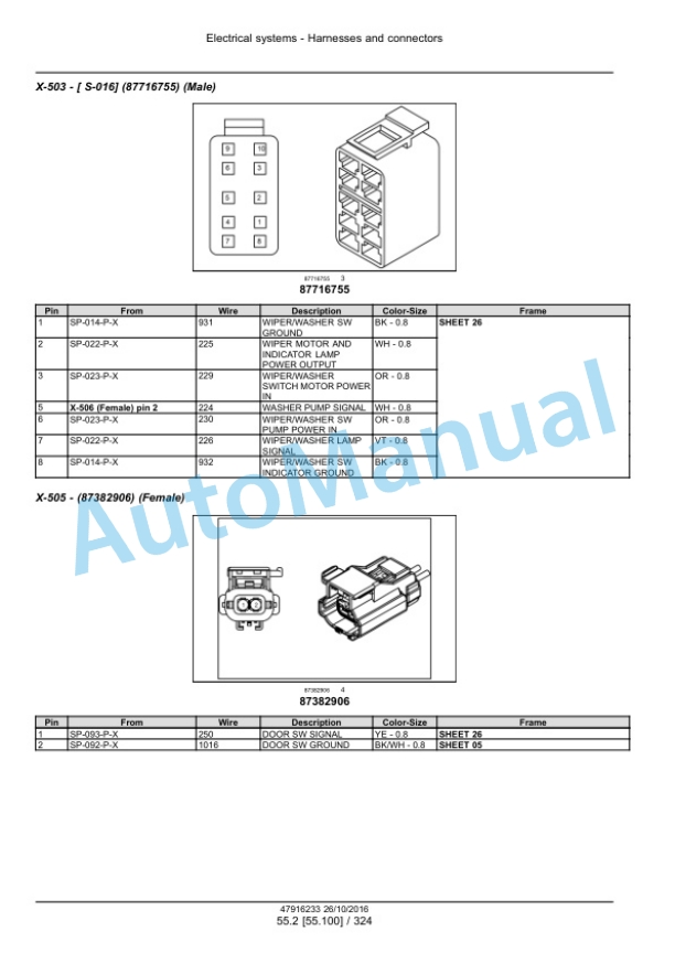New Holland L234 Tier 4B Final 200 Series Skid Steer Loader - C238 Tier 4B Final 200 Series Compact Track Loader Service Manual 48076791-3