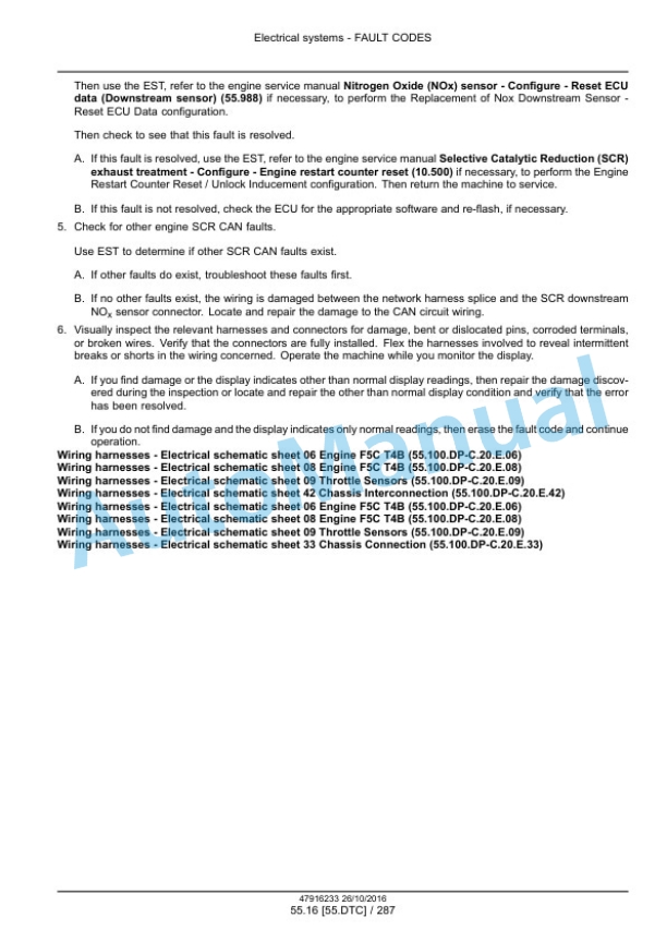New Holland L234 Tier 4B Final 200 Series Skid Steer Loader - C238 Tier 4B Final 200 Series Compact Track Loader Service Manual 48076793-5