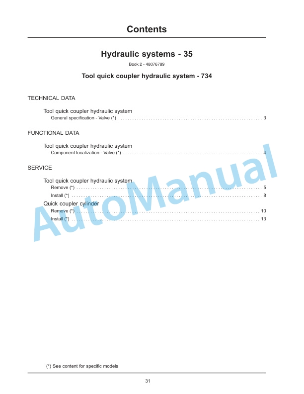New Holland L234 Tier 4B Final 200 Series Skid Steer Loader - C238 Tier 4B Final 200 Series Compact Track Loader Service Manual 48076796-3