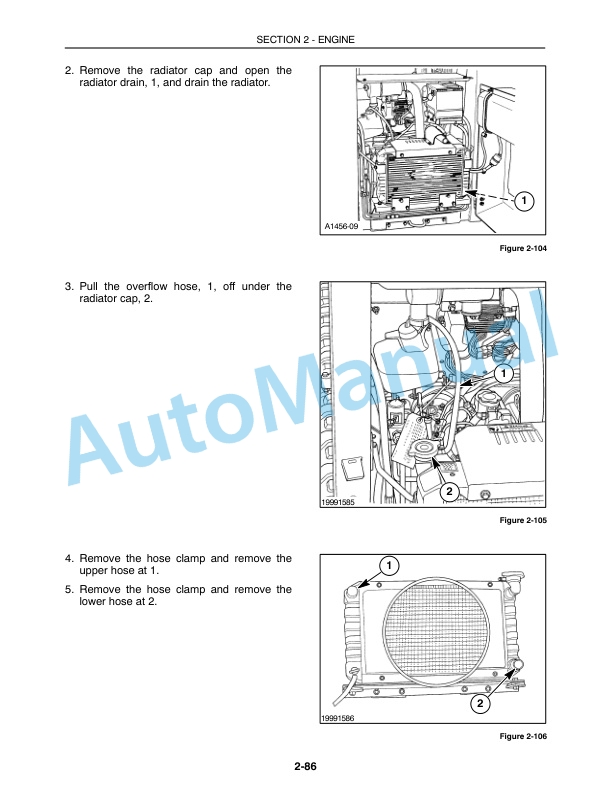 New Holland L250, L255 Skid Loader Repair Manual 86610463-2