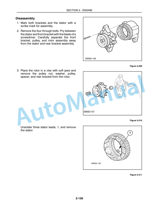 Alternative view of New Holland L565, LX565, LX665 Skid-Steer Loader Repair Manual 86587264