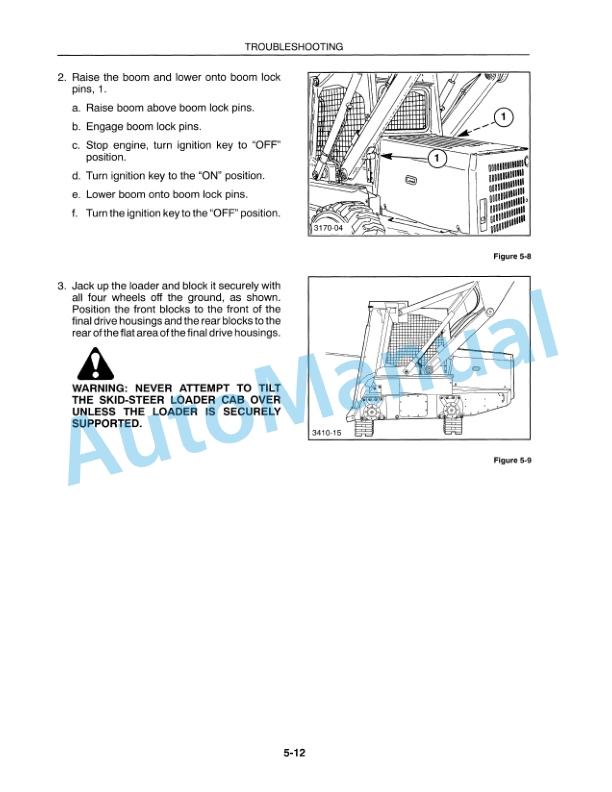 New Holland L865, LX865, LX885 Skid-Steer Loader Operation and Maintenance Manual 42086531-5