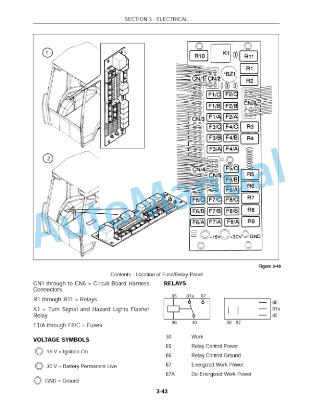 New Holland LB75 Service Manual 86618975-2