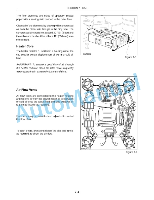New Holland LB75 Service Manual 86618975-4