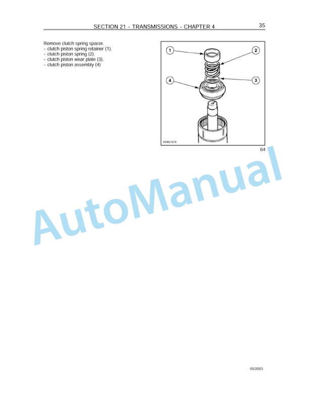 Alternative view of New Holland LB75.B, LB90.B, LB95.B, LB110.B, LB115.B 4WS Backhoe Loader Service Manual 6036702103