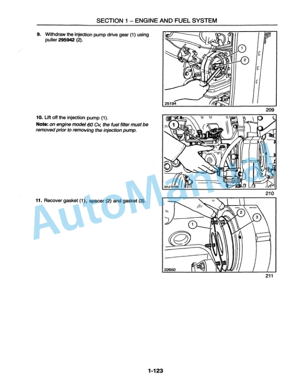 New Holland LM430, LM640 Repair Manual 86584415-2