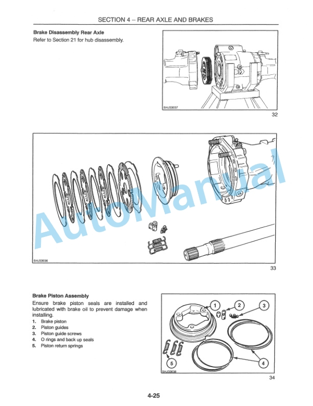 New Holland LM430, LM640 Repair Manual 86584419-5