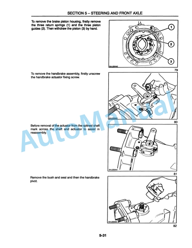 New Holland LM430, LM640 Repair Manual 86584420-5