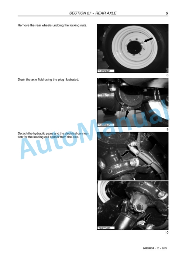 New Holland LM5020 Telehandler Service Manual 84559130-4