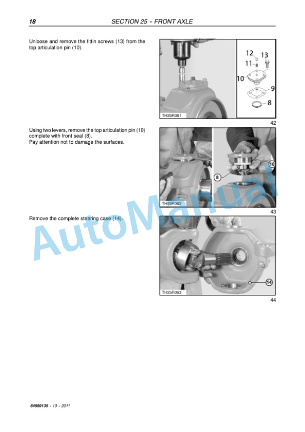 New Holland LM5030 Telehandler Service Manual 84559135-3