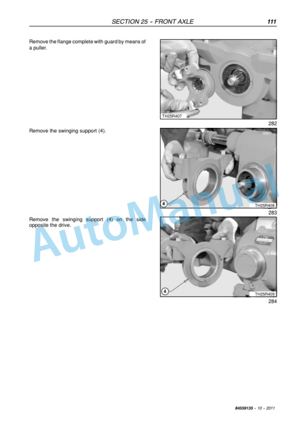 New Holland LM5030 Telehandler Service Manual 84559135EU-3