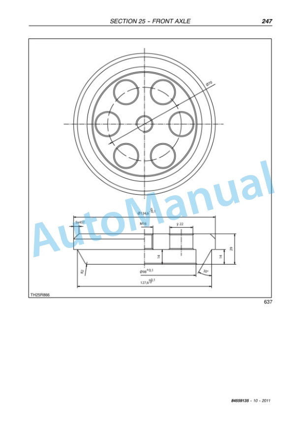 New Holland LM5030 Telehandler Service Manual 84559135EU-4