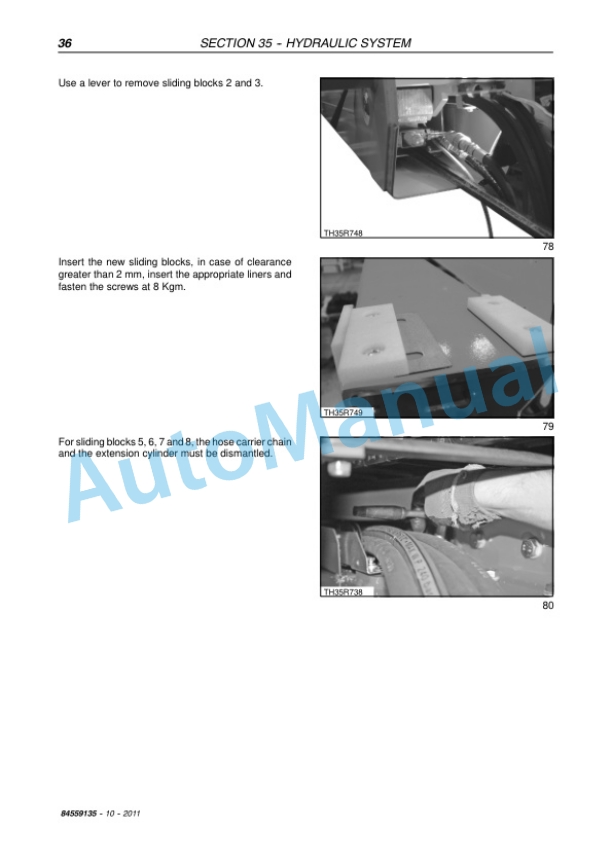 New Holland LM5030 Telehandler Service Manual 84559135EU-5