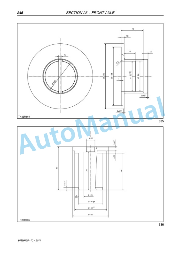 New Holland LM5030 Telehandler Service Manual 84559135NA-4