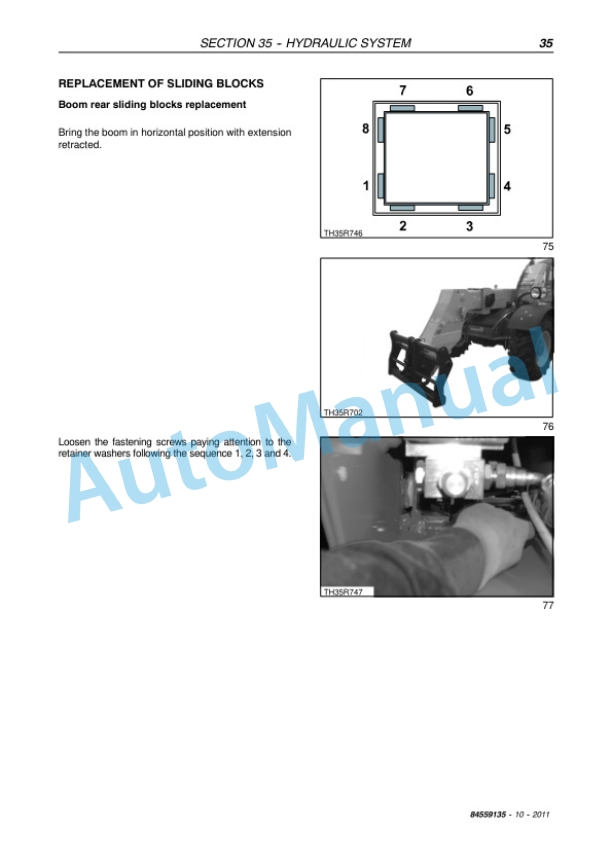 New Holland LM5030 Telehandler Service Manual 84559135NA-5