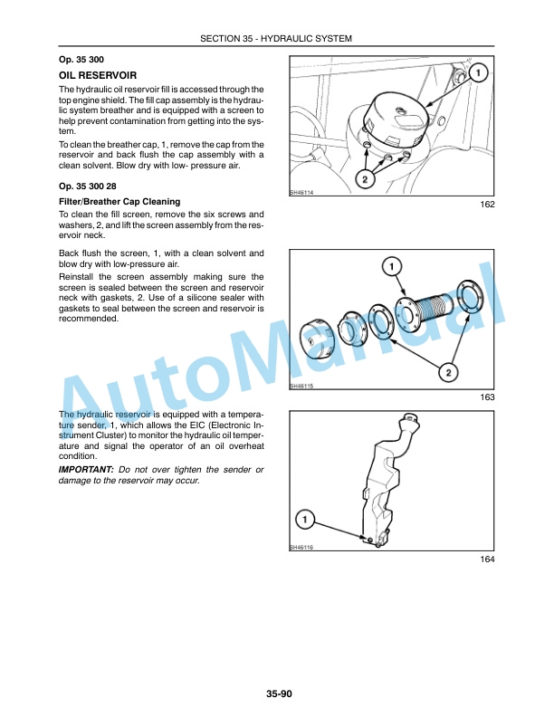 New Holland LS140, LS150 Skid Steer Repair Manual 87042551-4
