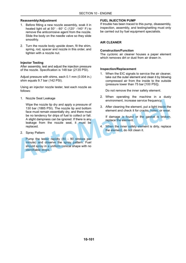 Alternative view of New Holland LS140, LS150 Workshop Manual 6045607101