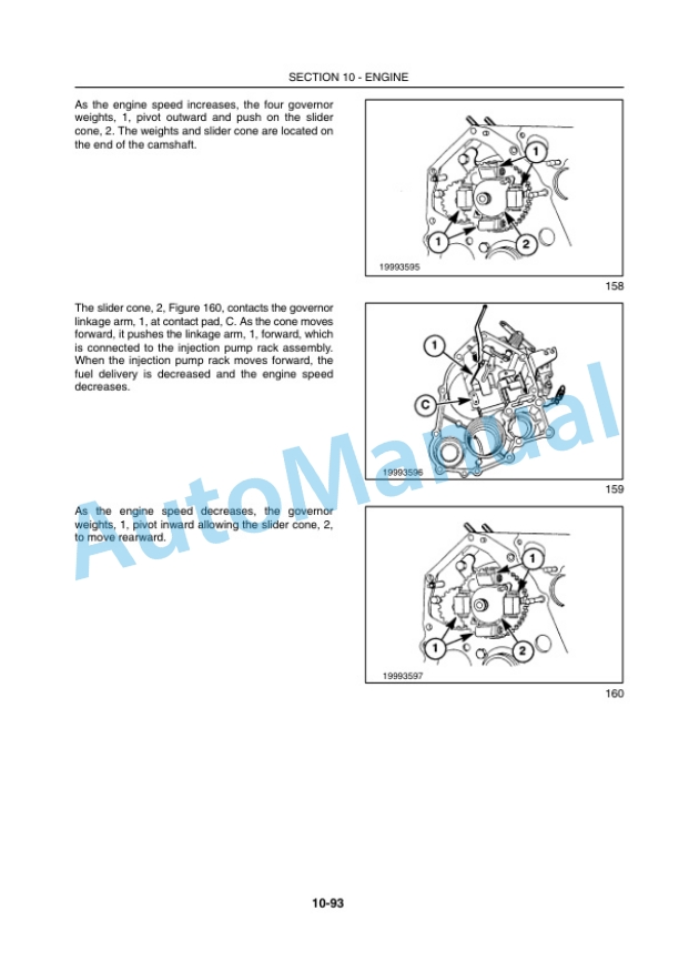 Alternative view of New Holland LS160, LS170 Workshop Manual 6041360701