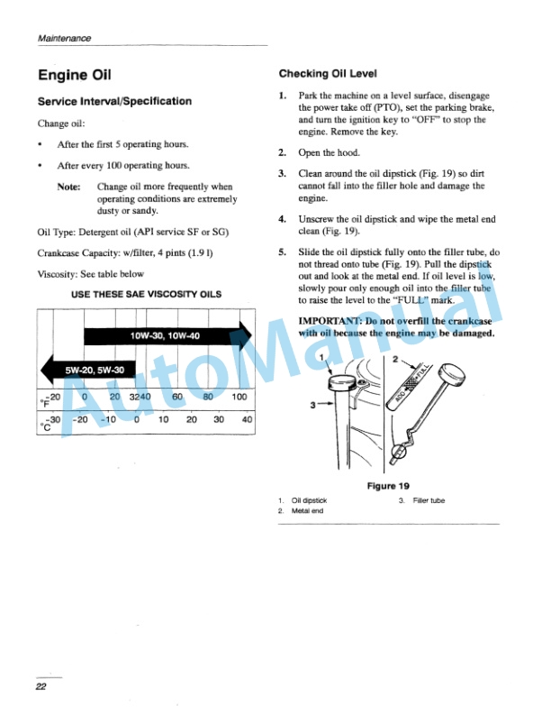 New Holland LS25-15G Yard Tractor Operation and Maintenance Manual 86599813-4