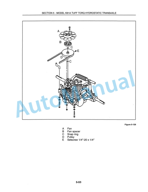New Holland LS25, LS35, LS45, LS55 Includes Supplement Yard Tractor Service Manual 40002551-5