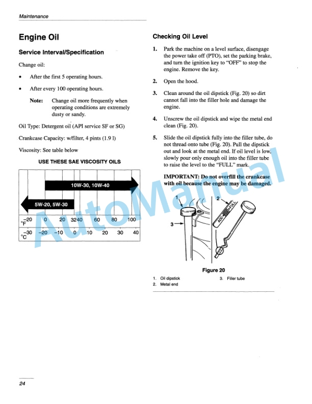 New Holland LS55-20H Yard Tractor Operation and Maintenance Manual 86599816-4