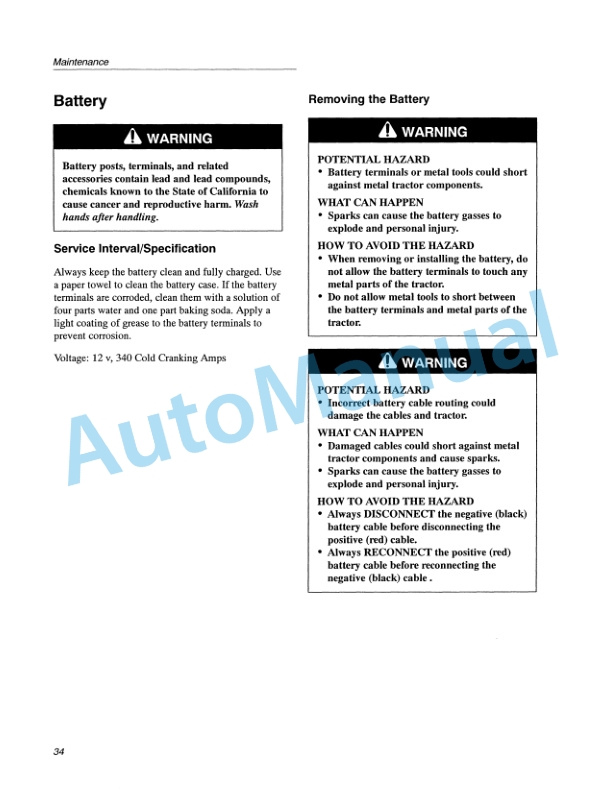 New Holland LS55-20H Yard Tractor Operation and Maintenance Manual 86617775-5