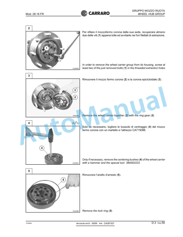 New Holland LW50B, LW80B Wheel Loader Service Manual 60367191NA-3