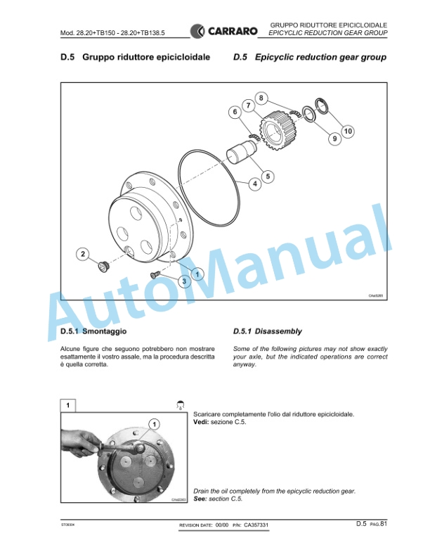 New Holland LW50B, LW80B Wheel Loader Service Manual 60367191NA-5