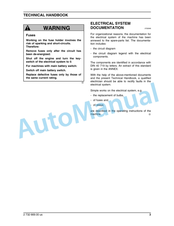 New Holland LW50.B Wheel Loader Service Manual 7318307801-5