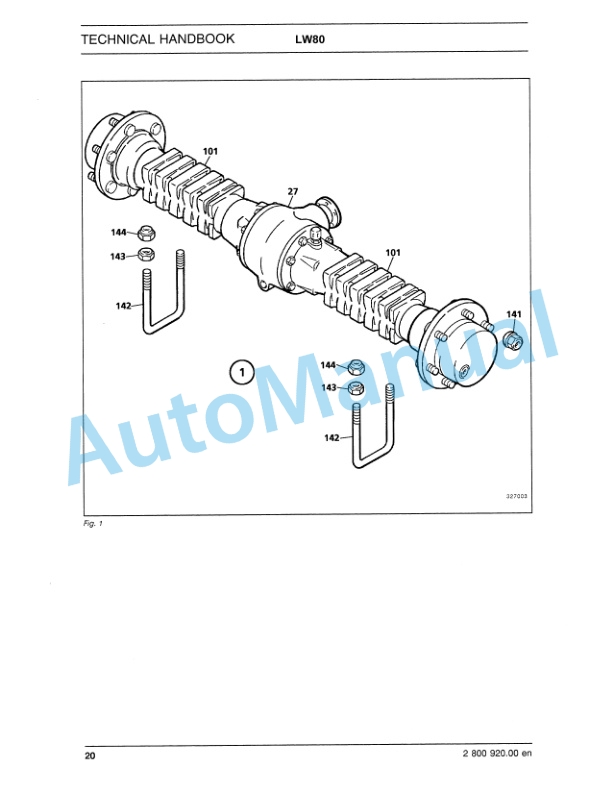 New Holland LW80 Wheel Loader Service Manual 73179332-3