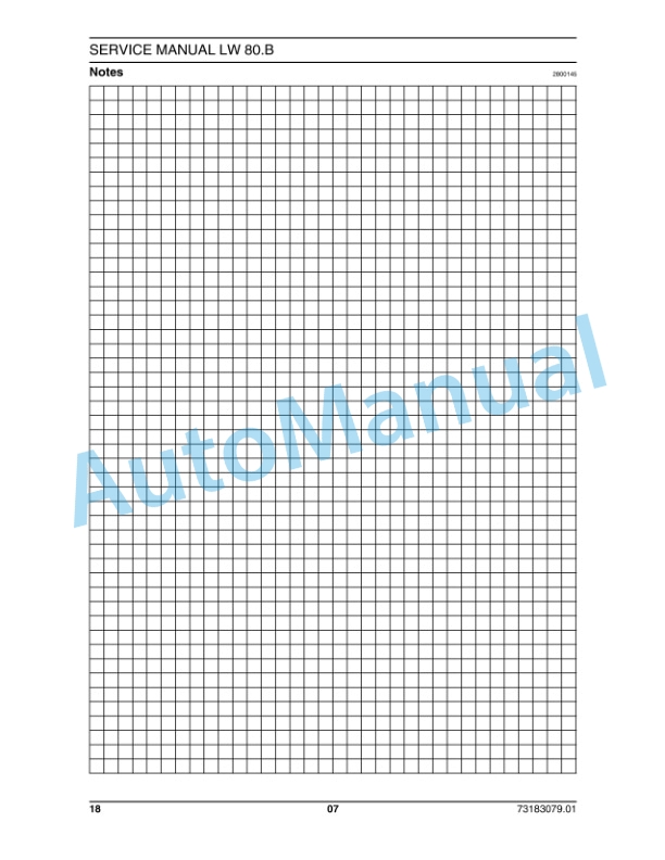 New Holland LW80.B Wheel Loader Service Manual 7318307901-4