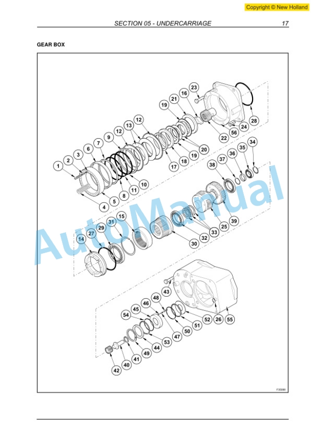 New Holland MH6.6, MH8.6 Industry Repair Manual 87677418A-2