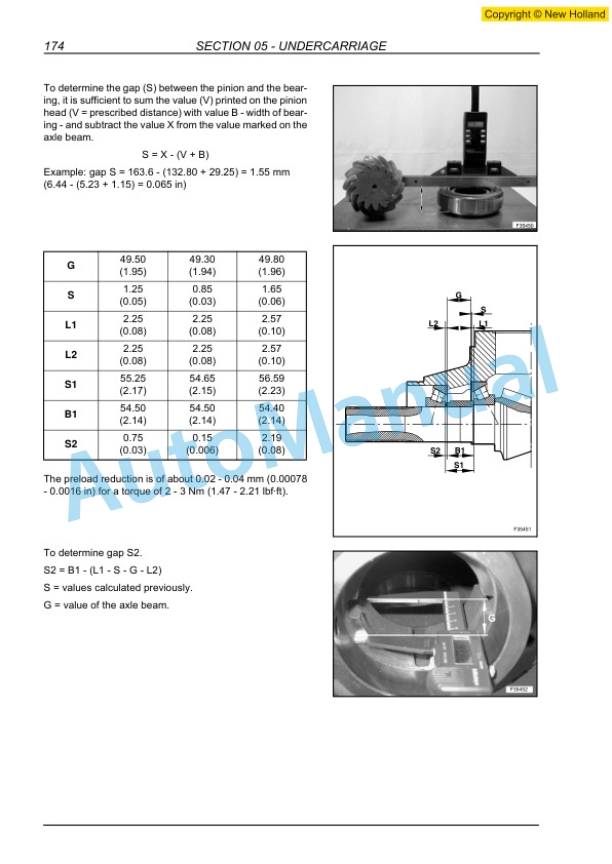 New Holland MH6.6, MH8.6 Industry Repair Manual 87677418A-3
